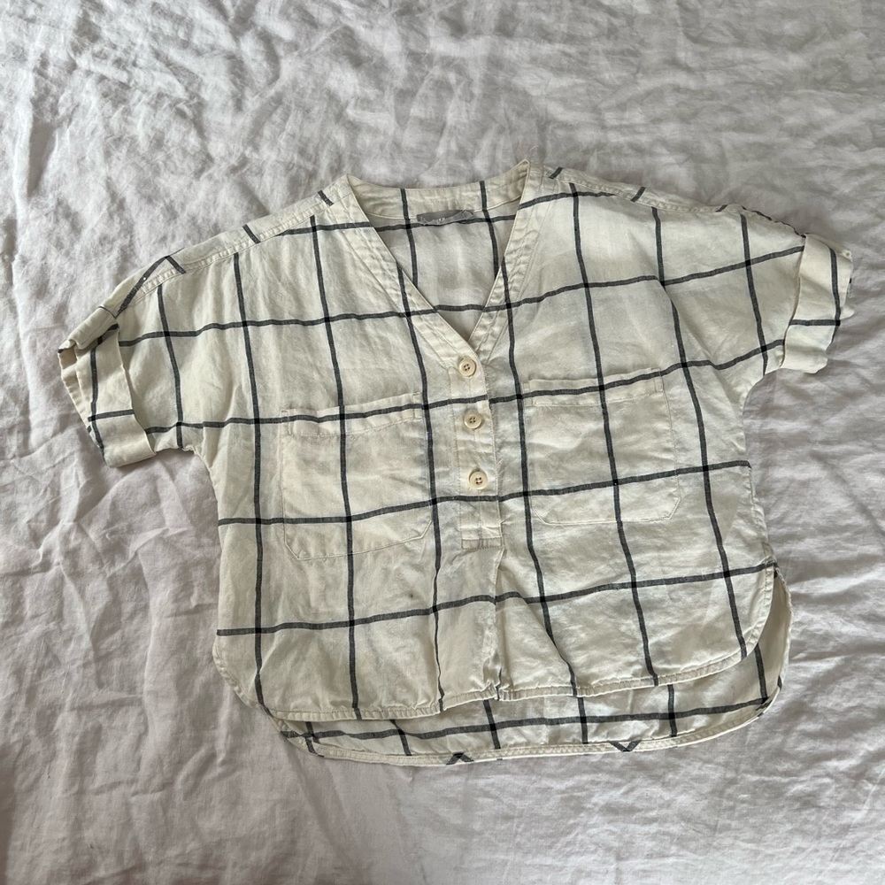 Everlane Linen Utility Shirt